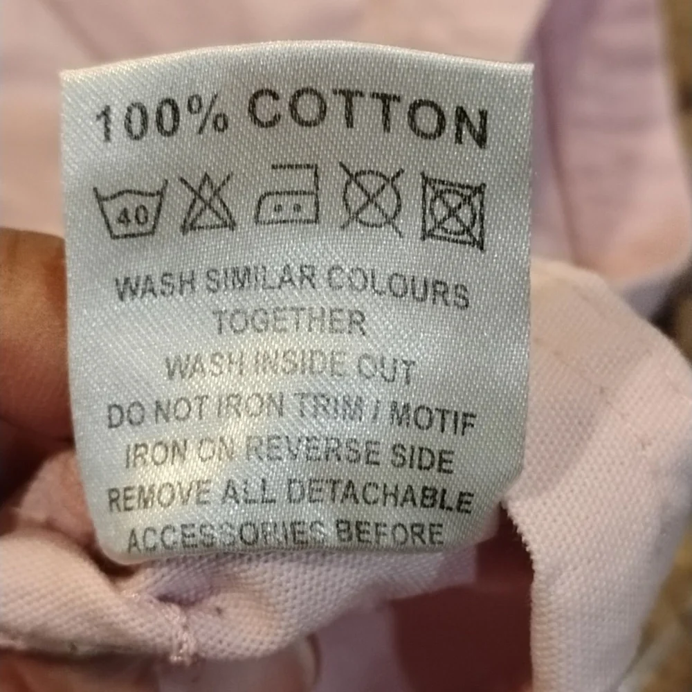 Barbie Pink Logo Tag Cotton Jean Jacket, Size: 10